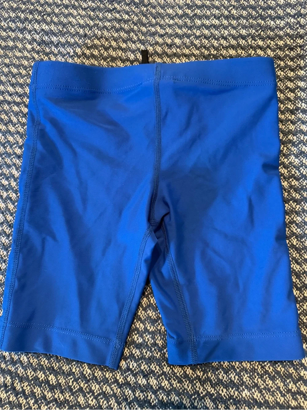 Nike Toddler Royal Blue Swim shorts with White Swoosh Accent